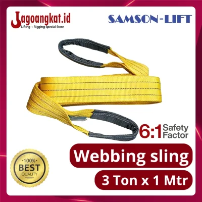Samson-Lift Webbing Sling 3Ton - 1Meter