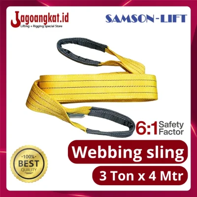 Samson-Lift Webbing Sling 3Ton - 4Meter