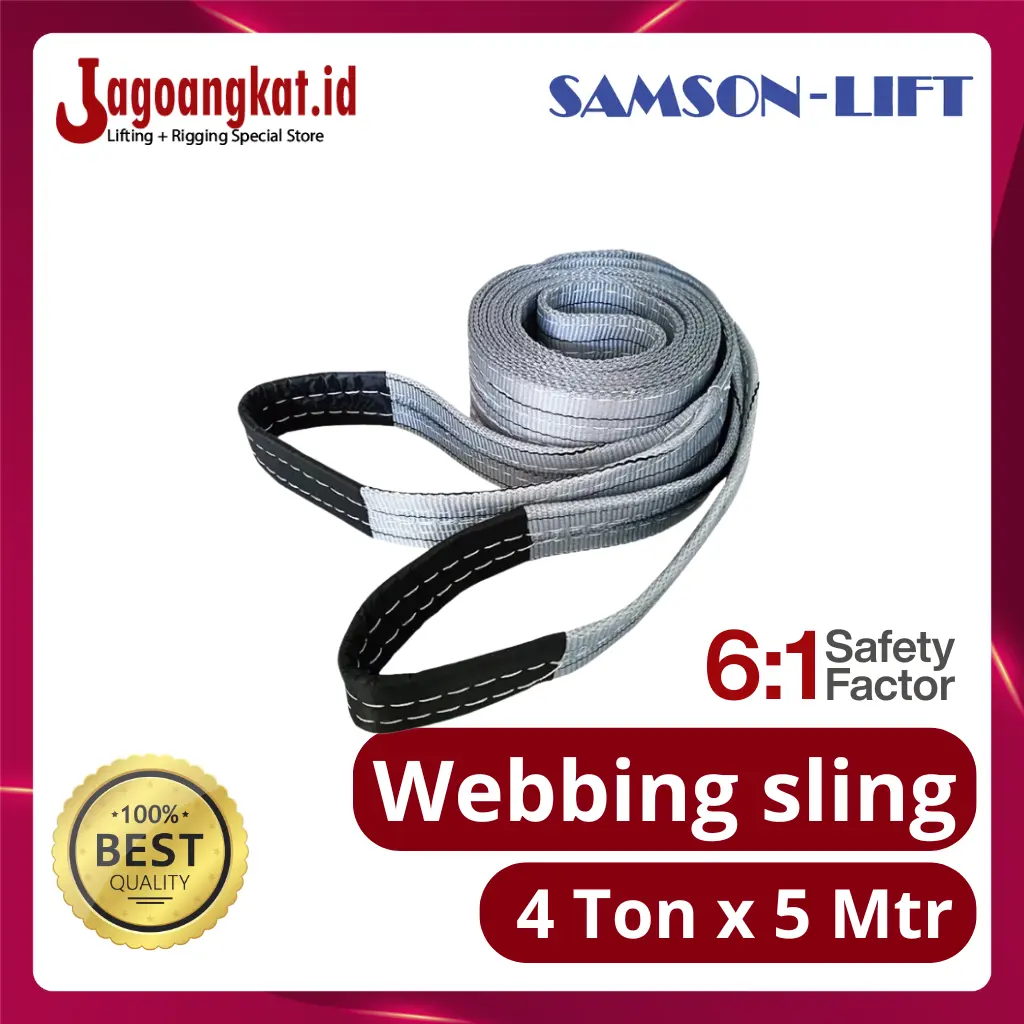 Samson-Lift Webbing Sling 4Ton - 5Meter