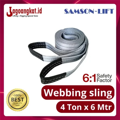 Samson-Lift Webbing Sling 4Ton - 6Meter