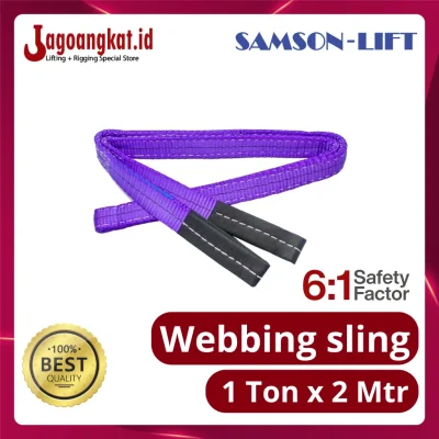 Samson-Lift Webbing Sling 1Ton - 2Meter
